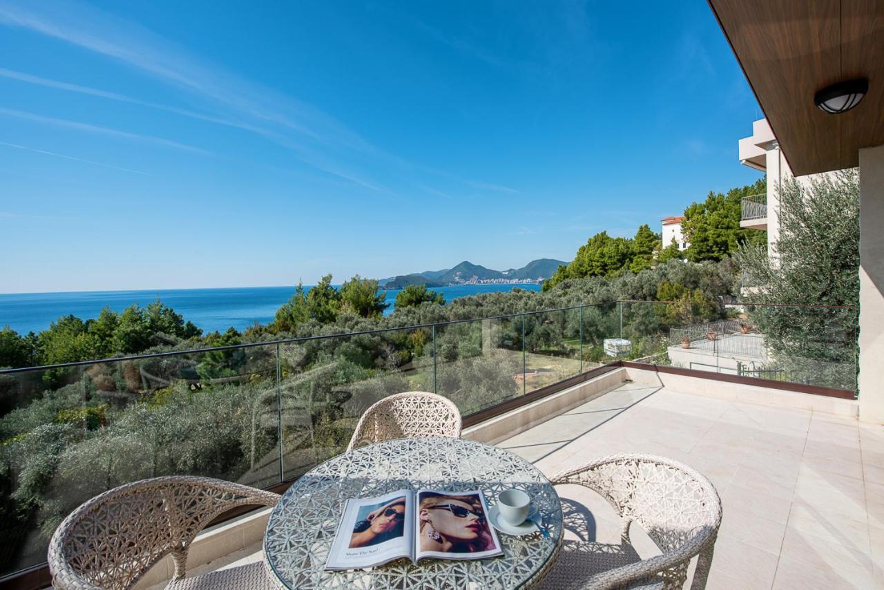 Adria Lux Apartments Sveti Stefan Будва Экстерьер фото